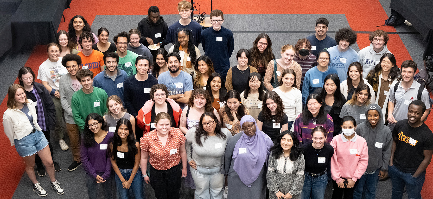 Group image of 2024 CPGC fellows, taken from above