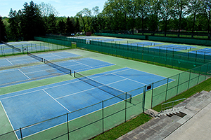 Bettye Marshall and Norman B. Bramall Tennis Courts