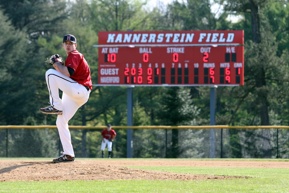 baseball game taking place on Kannerstein Field