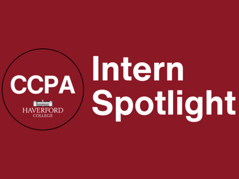 CCPA logo with the words Intern Spotlight 