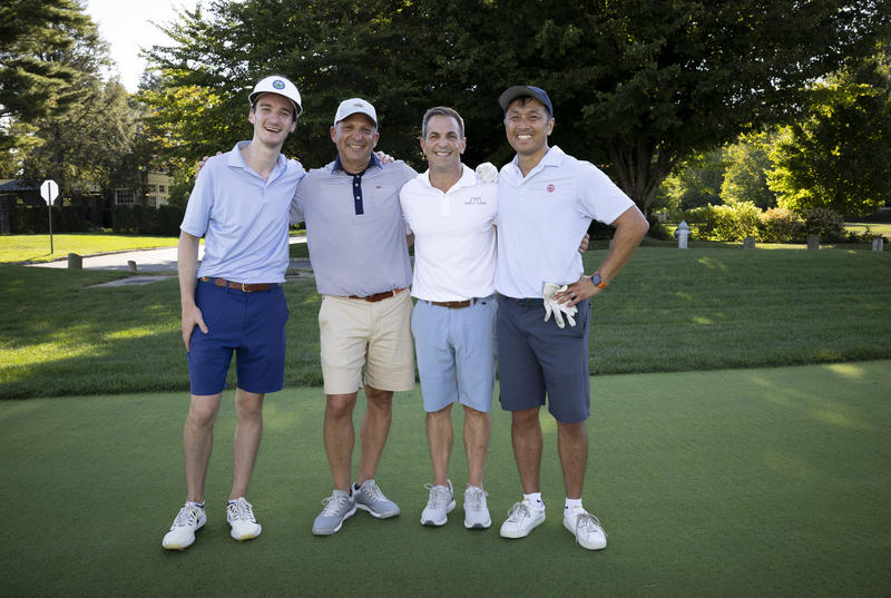 Participants in the 2022 Merion Golf Outing