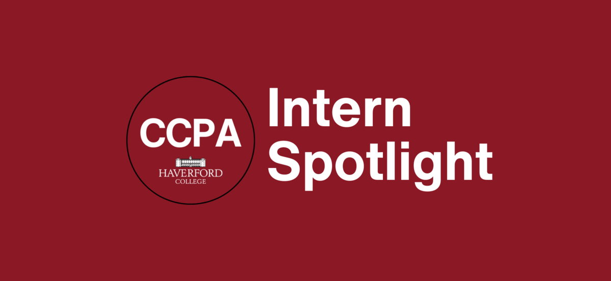 CCPA logo with the words Intern Spotlight 